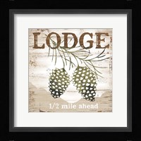 Lodge Framed Print
