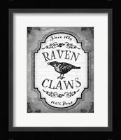 Raven Claws Framed Print