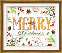 Merry Christmas - Mistletoe Fine Art Print