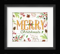 Merry Christmas - Mistletoe Fine Art Print