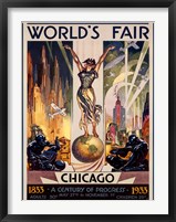Chicago World's Fair 1933 Framed Print