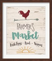 Farmer's Market - Cream Fine Art Print