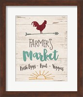 Farmer's Market - Cream Fine Art Print