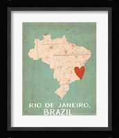 Brazil Framed Print