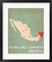 Mexico Framed Print