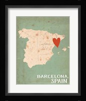 Spain Framed Print