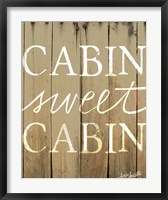 Cabin Sweet Cabin Fine Art Print