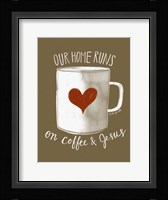 Coffee and Jesus Fine Art Print