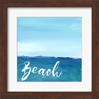 Beach By the Sea Fine Art Print