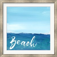 Beach By the Sea Fine Art Print