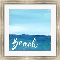 Beach By the Sea Fine Art Print