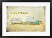 Baby Let's Travel Fine Art Print