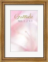 Gratitude Unlocks the Joy Fine Art Print