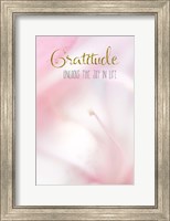 Gratitude Unlocks the Joy Fine Art Print
