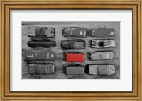 Pop of Color Old Toy Cars Fine Art Print