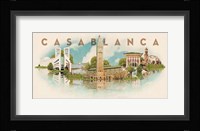 Vintage Casablanca, Morocco, Africa Fine Art Print
