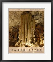 Vintage Cango Caves, Oudtshoorn, South Africa, Africa Fine Art Print