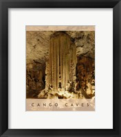 Vintage Cango Caves, Oudtshoorn, South Africa, Africa Fine Art Print