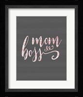 Mom Boss - Pink Fine Art Print