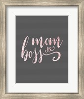 Mom Boss - Pink Fine Art Print