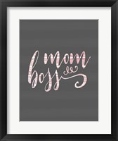 Mom Boss - Pink Fine Art Print