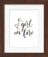 Girl on Fire Fine Art Print