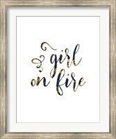 Girl on Fire Fine Art Print