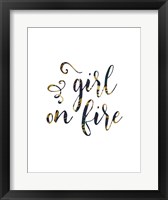 Girl on Fire Fine Art Print