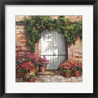 Stone Stairway Petites A Framed Print