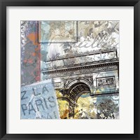 Paris Arc Framed Print