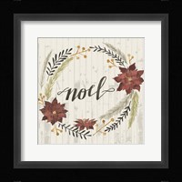 Rustic Christmas I Framed Print