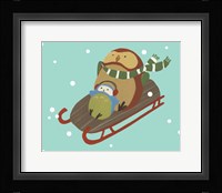 Happy Owlidays V Framed Print