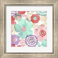 Ocean Shores Floral I Fine Art Print