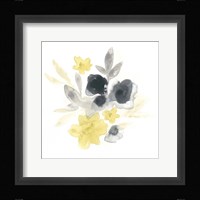 Citron Bouquet I Framed Print