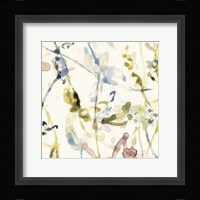 Flower Drips I Framed Print
