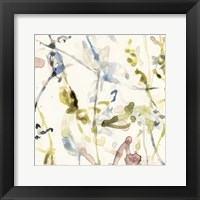 Flower Drips I Framed Print