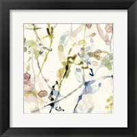 Flower Drips IV Framed Print