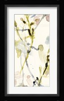 Flower Drip Triptych II Framed Print