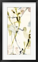 Flower Drip Triptych II Fine Art Print