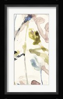 Flower Drip Triptych III Framed Print