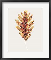 Fall Mosaic Leaf I Fine Art Print