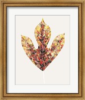 Fall Mosaic Leaf II Fine Art Print
