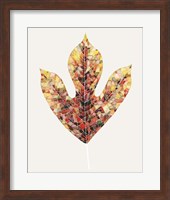 Fall Mosaic Leaf II Fine Art Print