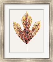 Fall Mosaic Leaf II Fine Art Print