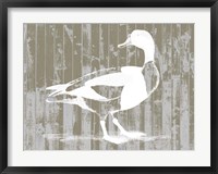 Woodgrain Fowl I Fine Art Print