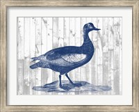 Woodgrain Fowl IV Fine Art Print