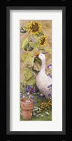 Garden March II Framed Print