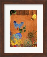 Butterfly Panorama Triptych I Fine Art Print