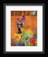 Butterfly Panorama Triptych II Framed Print
