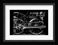 Locomotive Detail I Framed Print